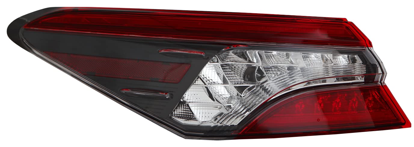 Toyota Camry/Hybrid 21 Tail Light XLE/XLE/Hybrid Driver Side CAPA without TRD PKG | DOT Certified 81560-06A30 | TO2804158C