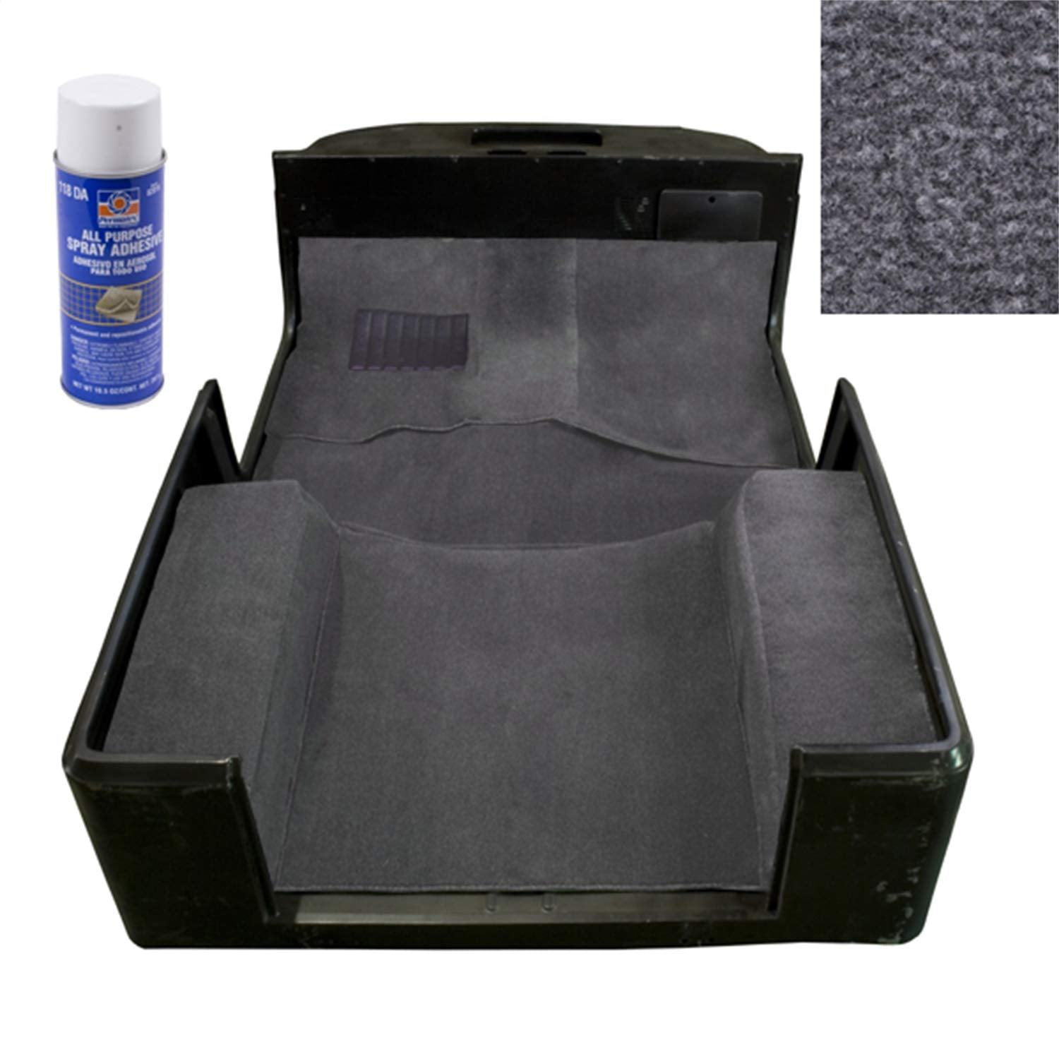 Rugged Ridge Carpet Kit Deluxe for Jeep Wrangler TJ | Polypropylene, Grey | 13696.09 | Fits 1997-2006 Jeep Wrangler TJ