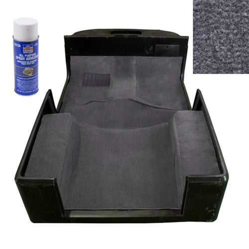 Rugged Ridge Carpet Kit Deluxe for Jeep Wrangler TJ | Polypropylene, Grey | 13696.09 | Fits 1997-2006 Jeep Wrangler TJ