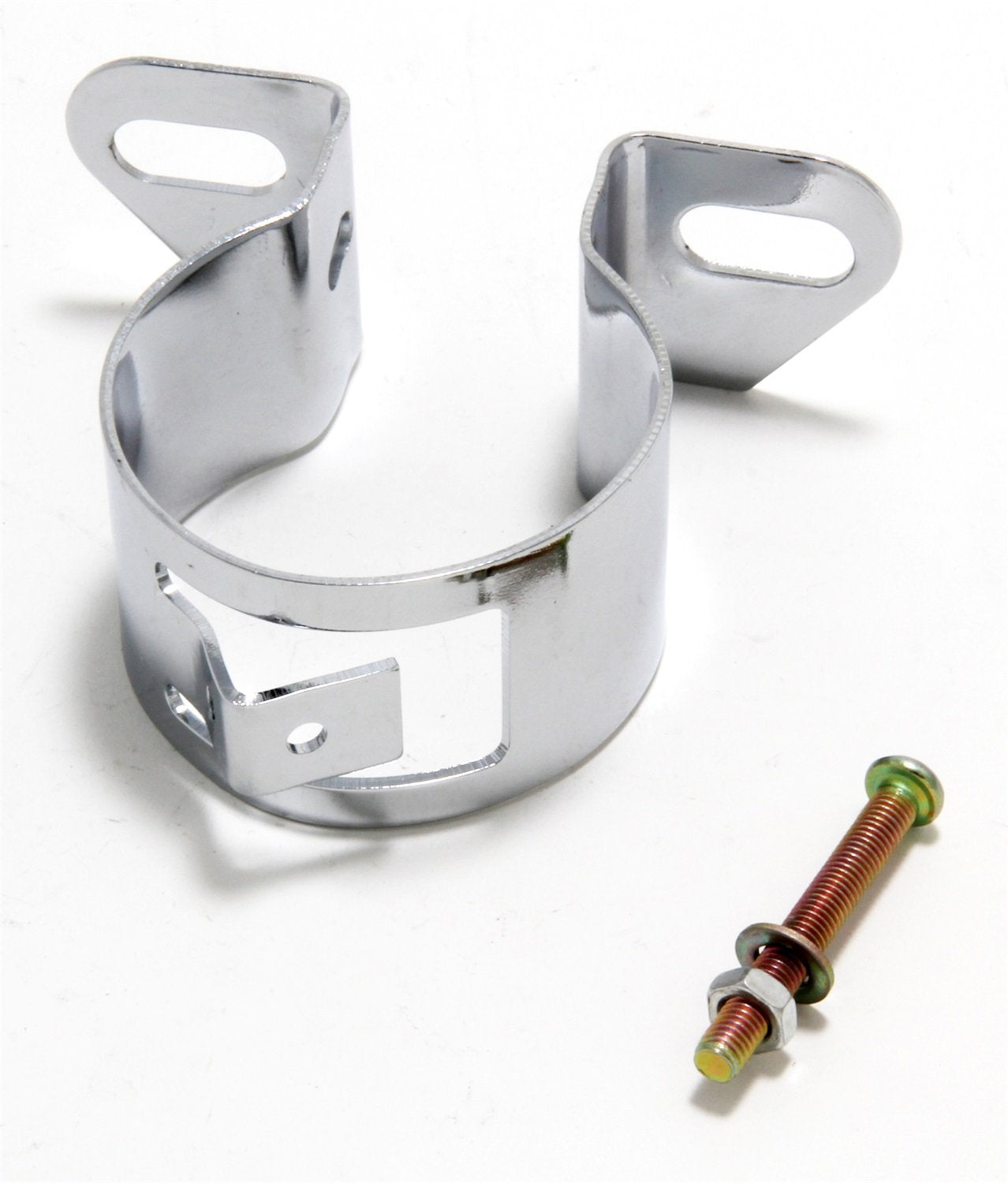 Chrome Coil Cover Bracket Trans-Dapt Performance 9648