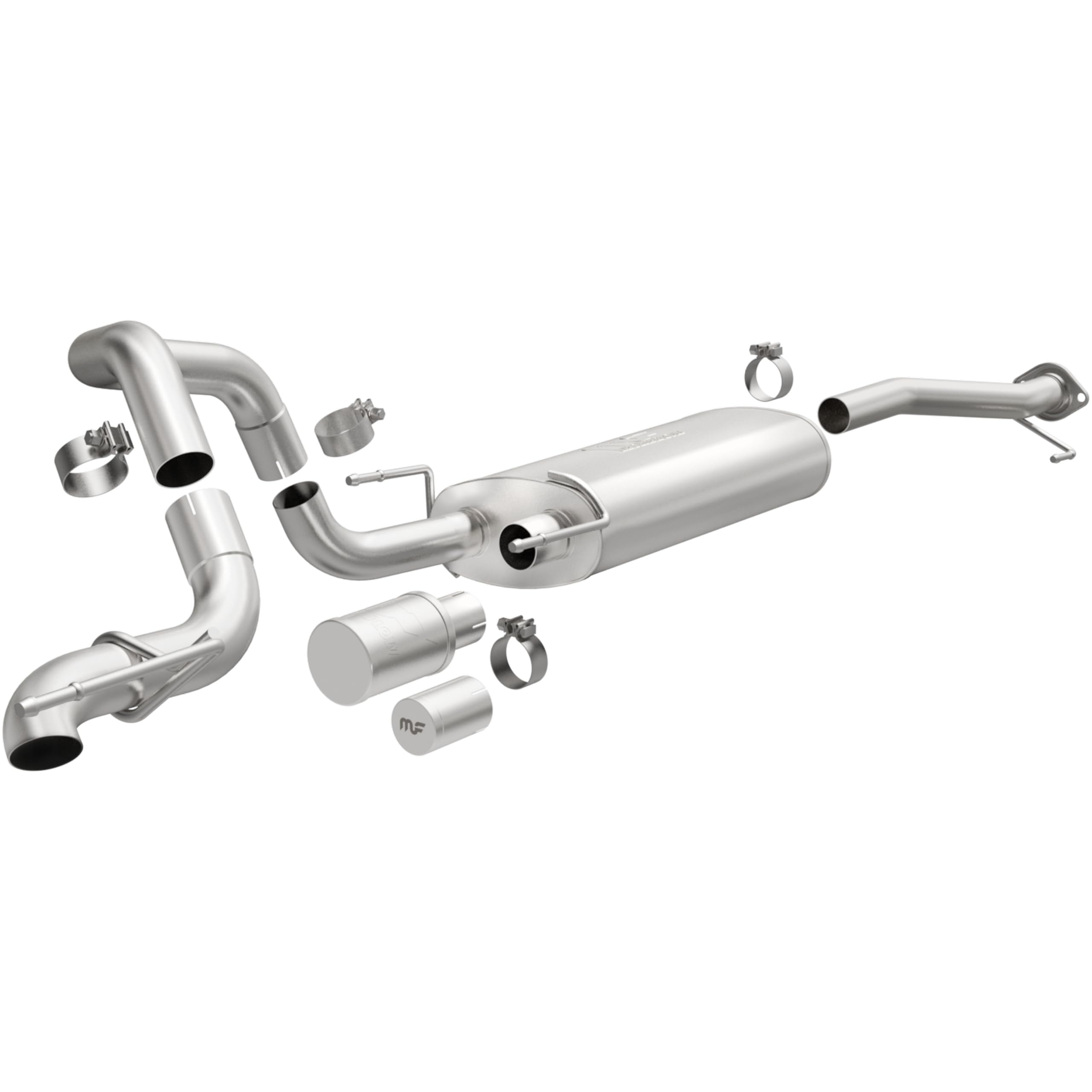 MagnaFlow Exhaust Performance System 19546: Cat-Back, Overland Series, For 2003-2024 Toyota 4Runner 4.0L, Single Passenger Side Rear Exit Style