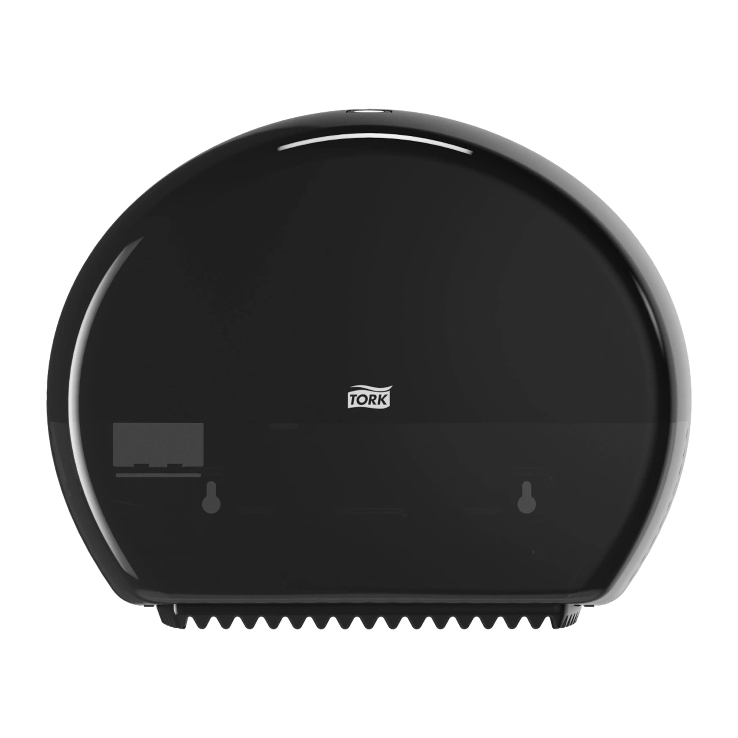 Tork Toilet Paper Roll Mini Jumbo Dispenser Black T2, Modern Look, Elevation Design, 555028A
