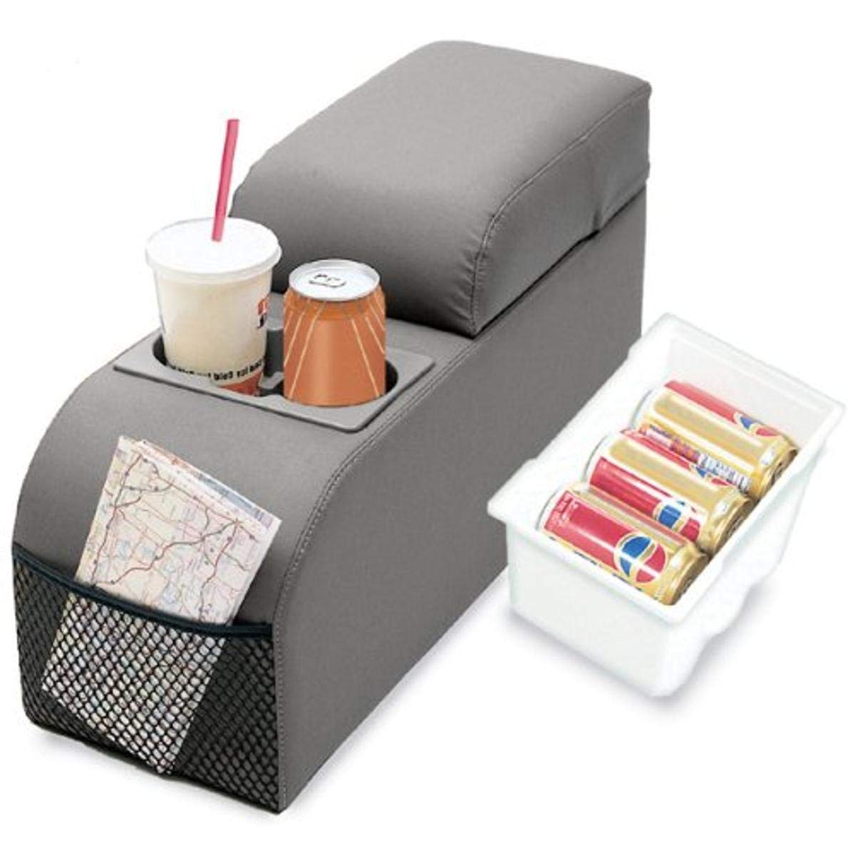 Center Console Rugged Ridge for Jeep CJ/Wrangler YJ | Vinyl, Grey | 13101.09 | Fits 1976-1995 Jeep CJ & Wrangler YJ