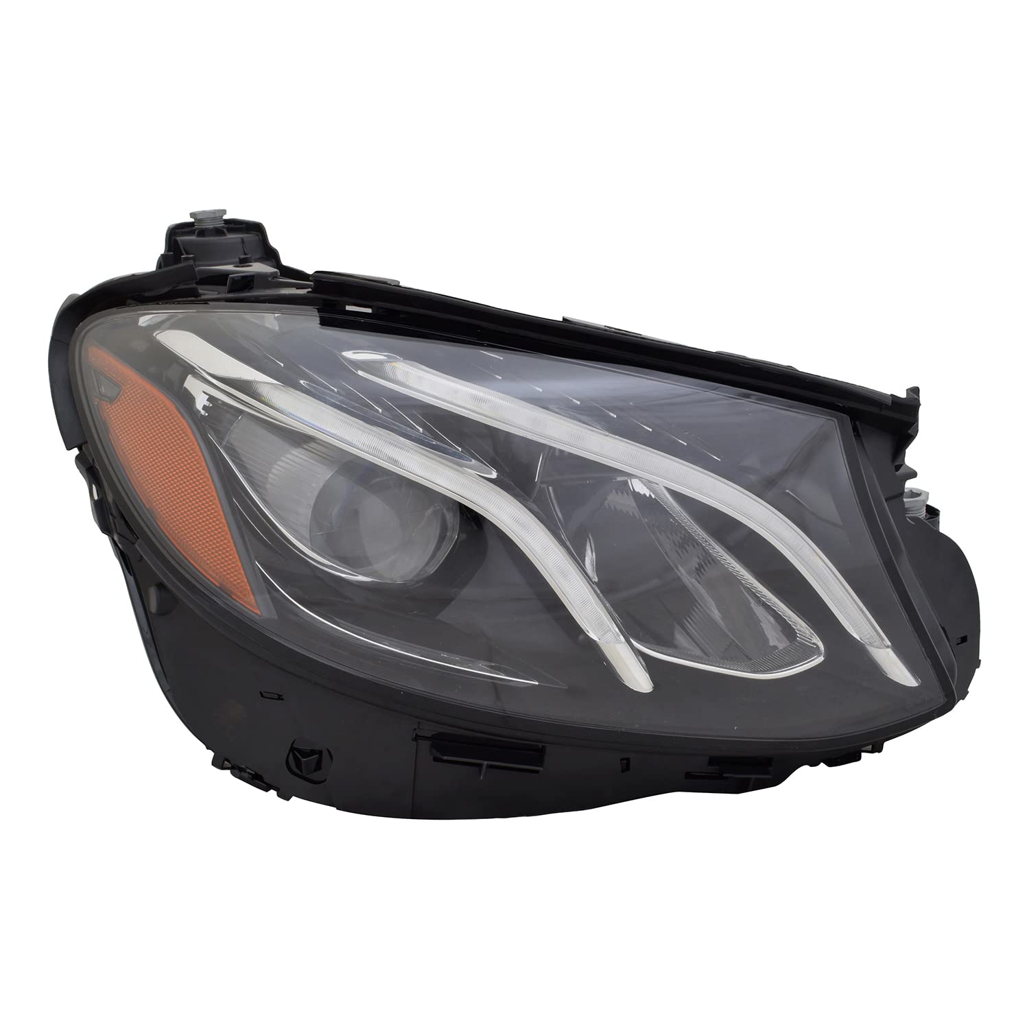 Right TYC Headlight Assembly Compatible with 2017-2020 Mercedes Benz E-class