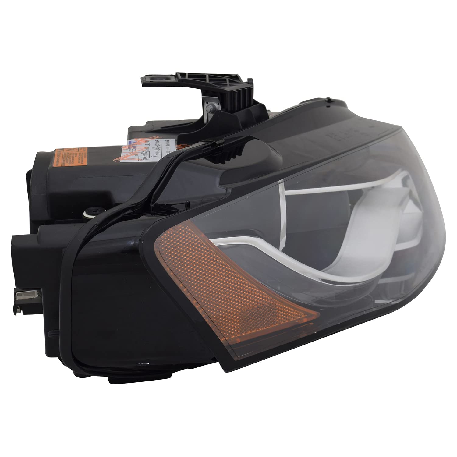 Right TYC Headlight Assembly Compatible with 2009-2012 Audi A4