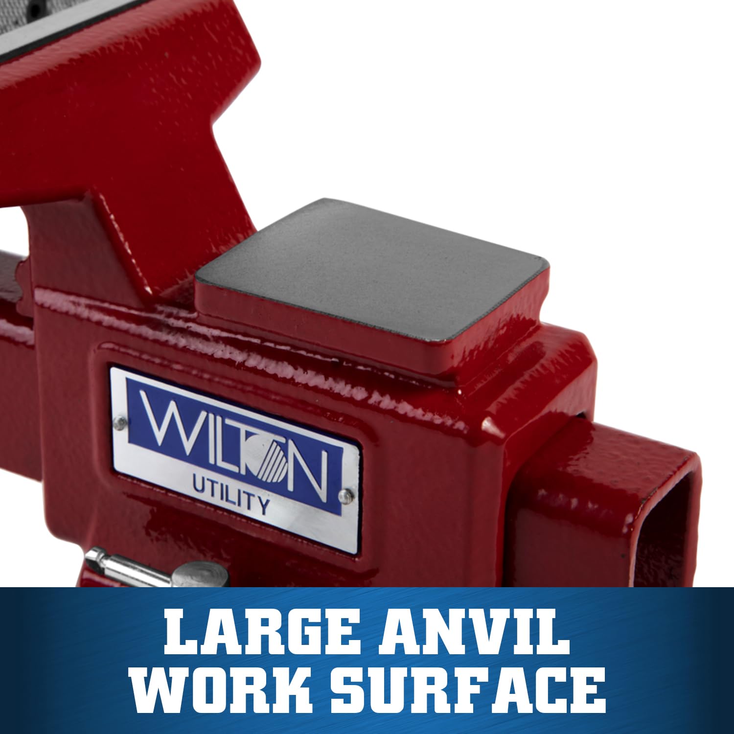 Utility Bench Vise Wilton, 4-1/2" Jaw Width, 4" Jaw Opening, 2-5/8" Throat (Model 674U)