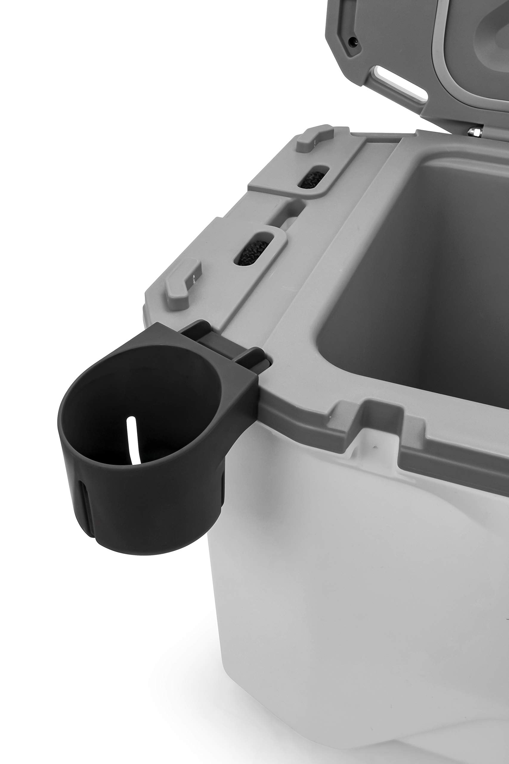 Kuuma Attachment Cup Holder for Kuuma Coolers - Upgrade Your Cooler with Removable Drink Holder to Hold Cups, Bottles, and Cans - (58471)