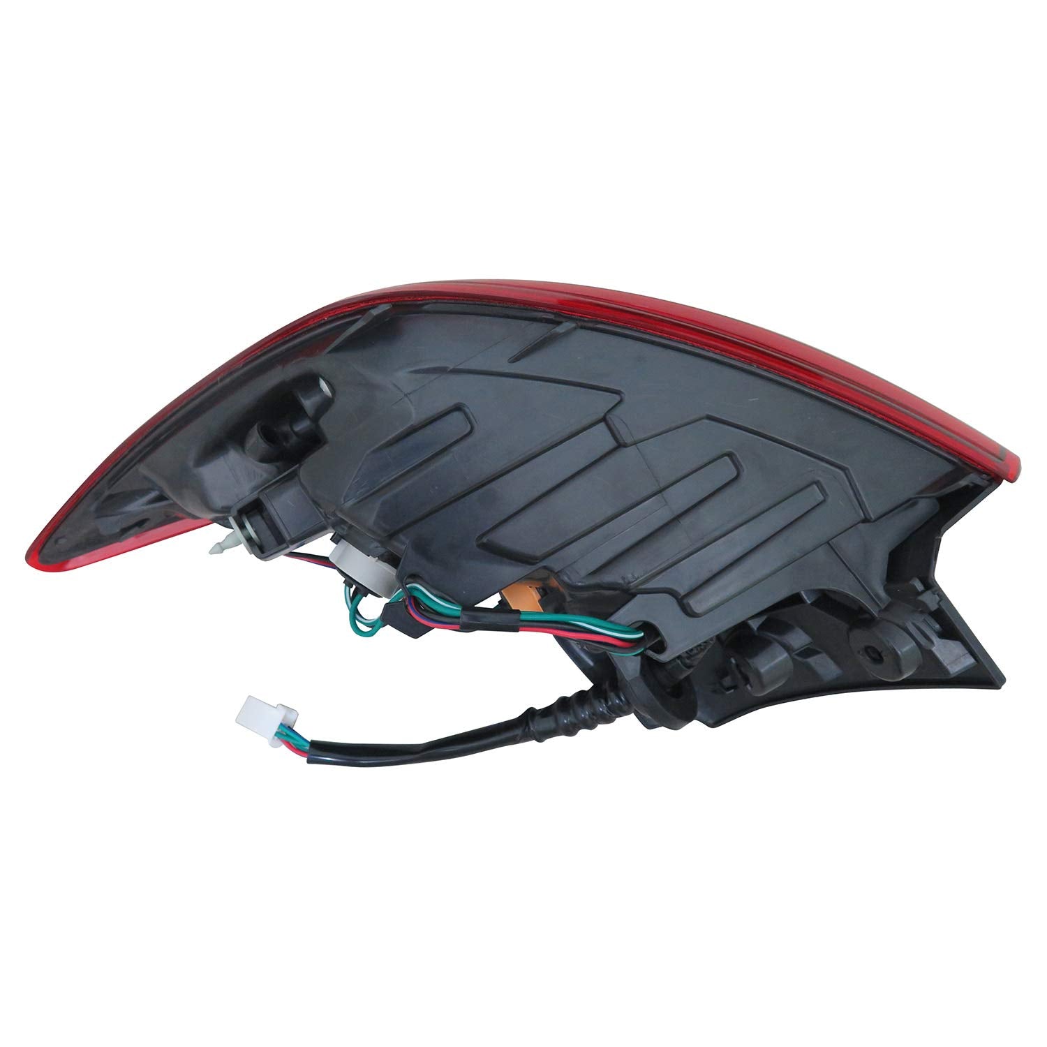 Left TYC Tail Light Assembly Compatible with 2016-2021 Mazda CX-3