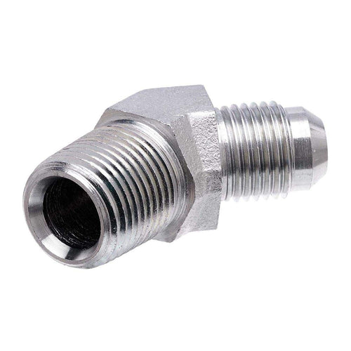 Gates Male Jic 37 Flare to Male Pipe Nptf 45 (SAE to SAE) G60497-0608