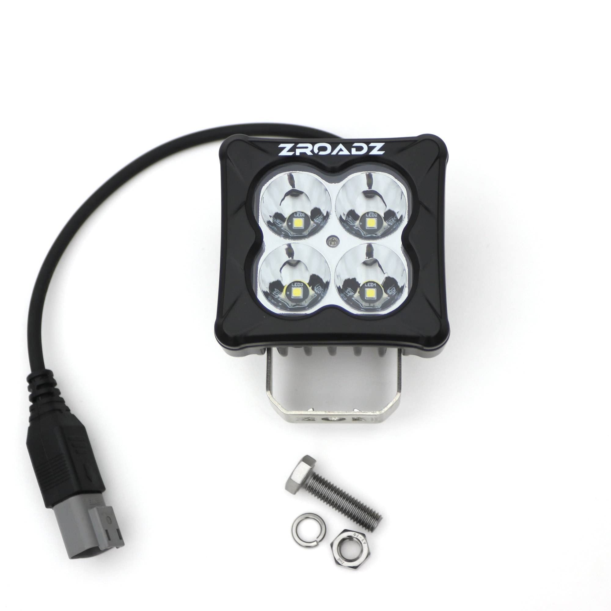 ZROADZ 3" Light Pod, G2 Series, White, Spot Z30BC20W-D3S 1 Pc