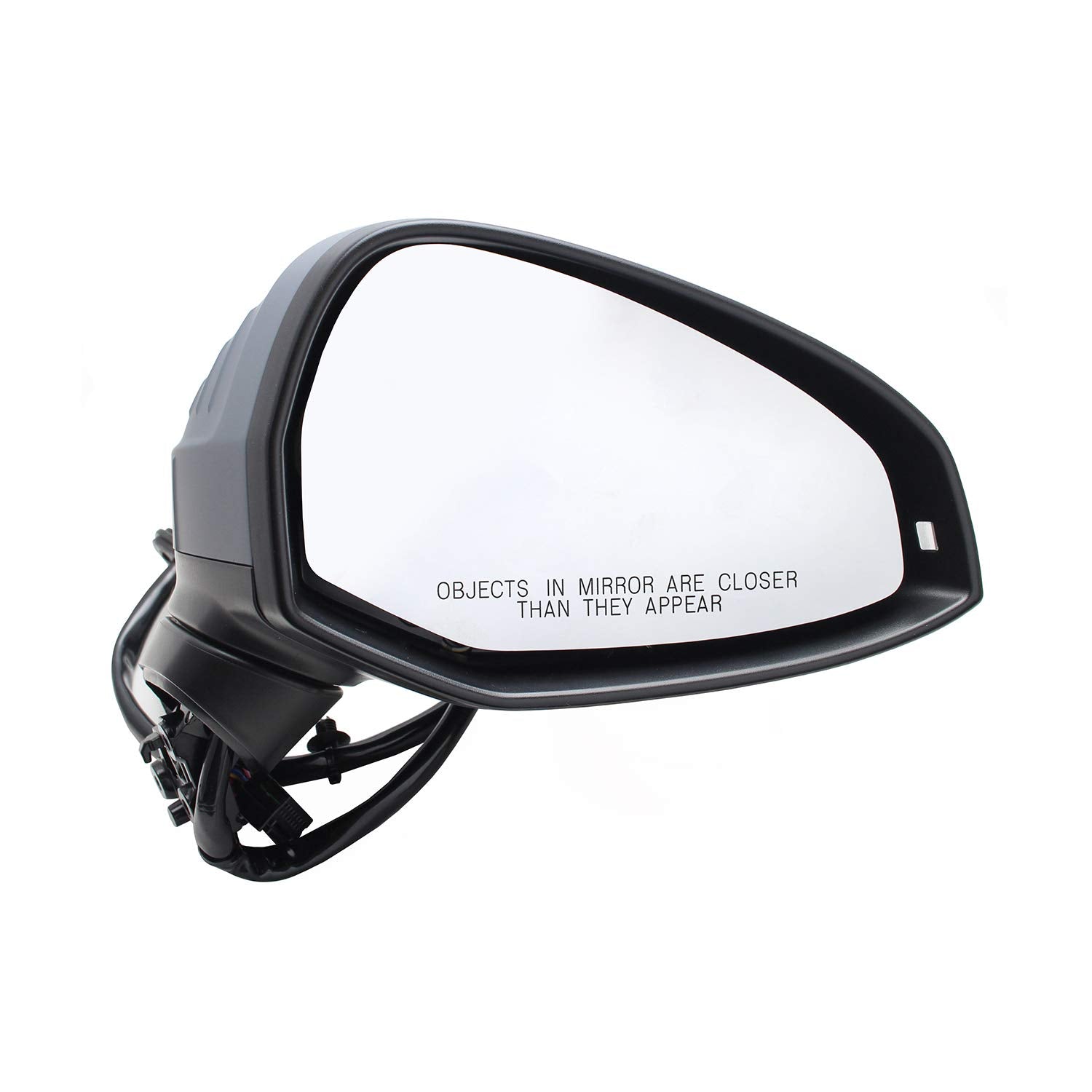 Replacement TYC 8300151 Non heated right Mirror for AUDI