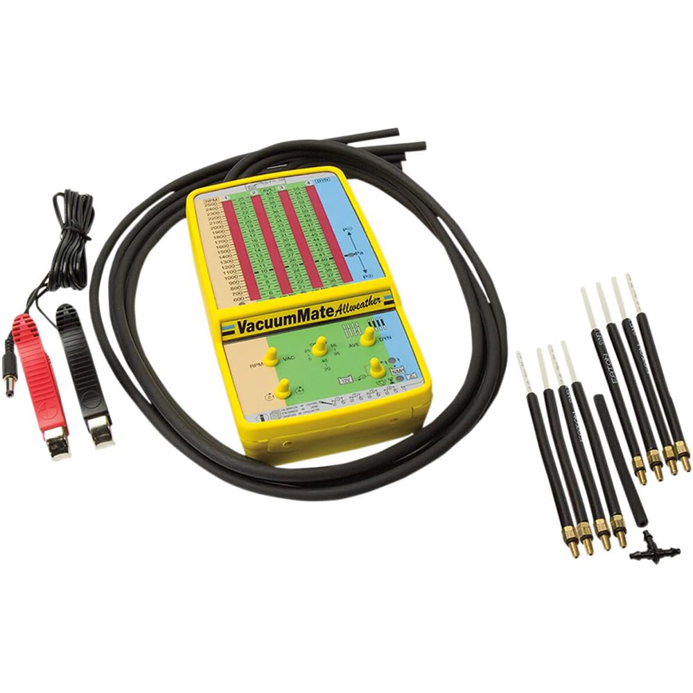Tecmate, TS72 Allweather VacuumMate Marine Carburetor/Fuel Injection Throttle Valve Synchronizer Speed and Valve Diagnostics Battery Operated