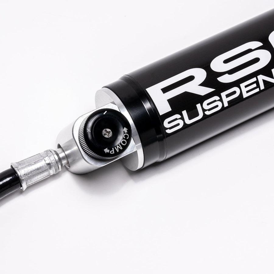 Rear RSO Suspension 2.5 Shocks Adjustable Compression Remote Reservoir 0-3 inch Lift Kits Compatible with 10-24 4Runner or 10-14 FJ Cruiser or 10-23 GX460