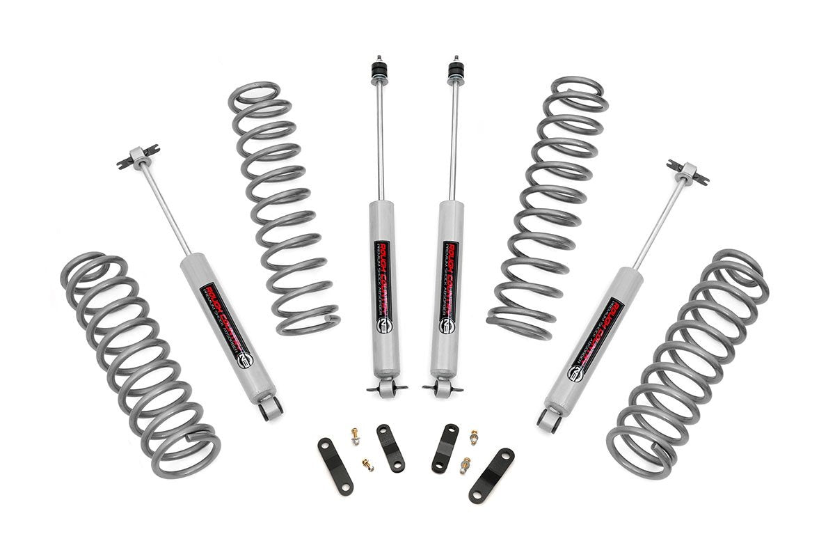 Rough Country 2.5" Lift Kit for Jeep Wrangler JK Unlimited 2007-2018 - 67930
