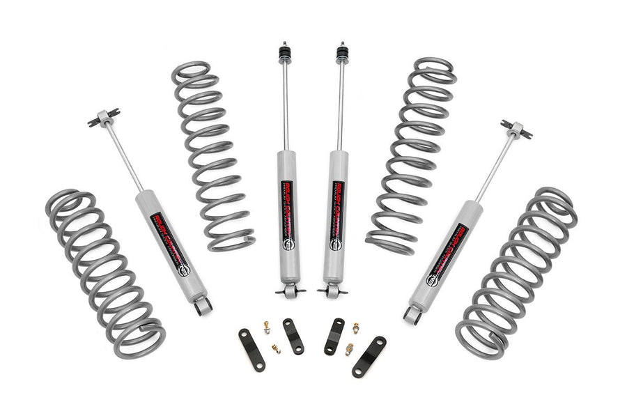 Rough Country 2.5" Lift Kit for Jeep Wrangler JK Unlimited 2007-2018 - 67930