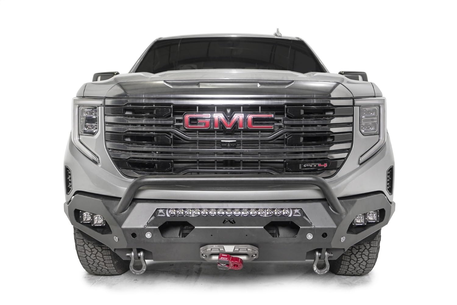 Fab Fours GS23-X5852-B - Matrix Front Bumper Fab Fours Fits 23 Compatible with/Replacement for Sierra 1500