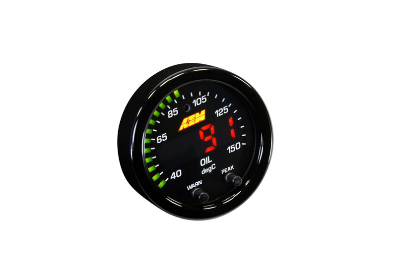 30-0302 AEM X-Series Temperature Gauge