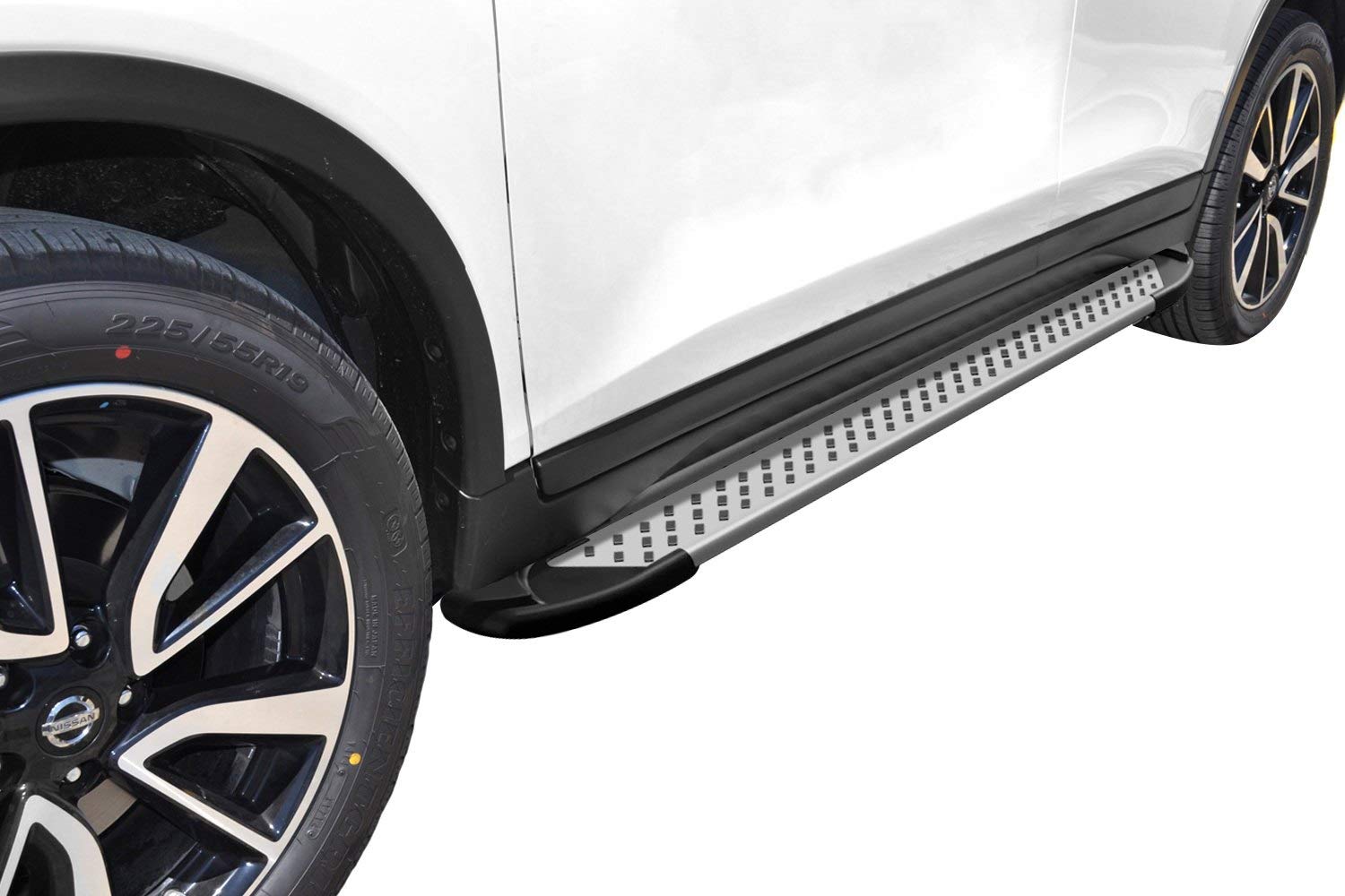 Silver RAL Romik 69011418 Running Board for Porsche