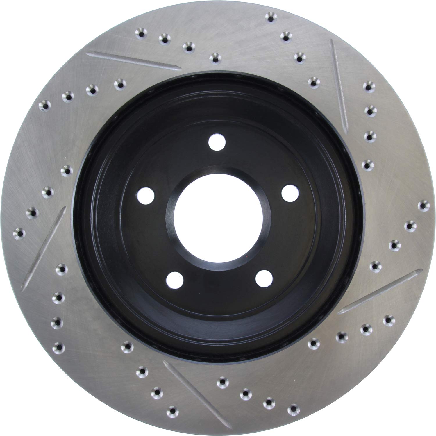 Front Right StopTech 127.62060R Sport Drilled/Slotted Brake Rotor
