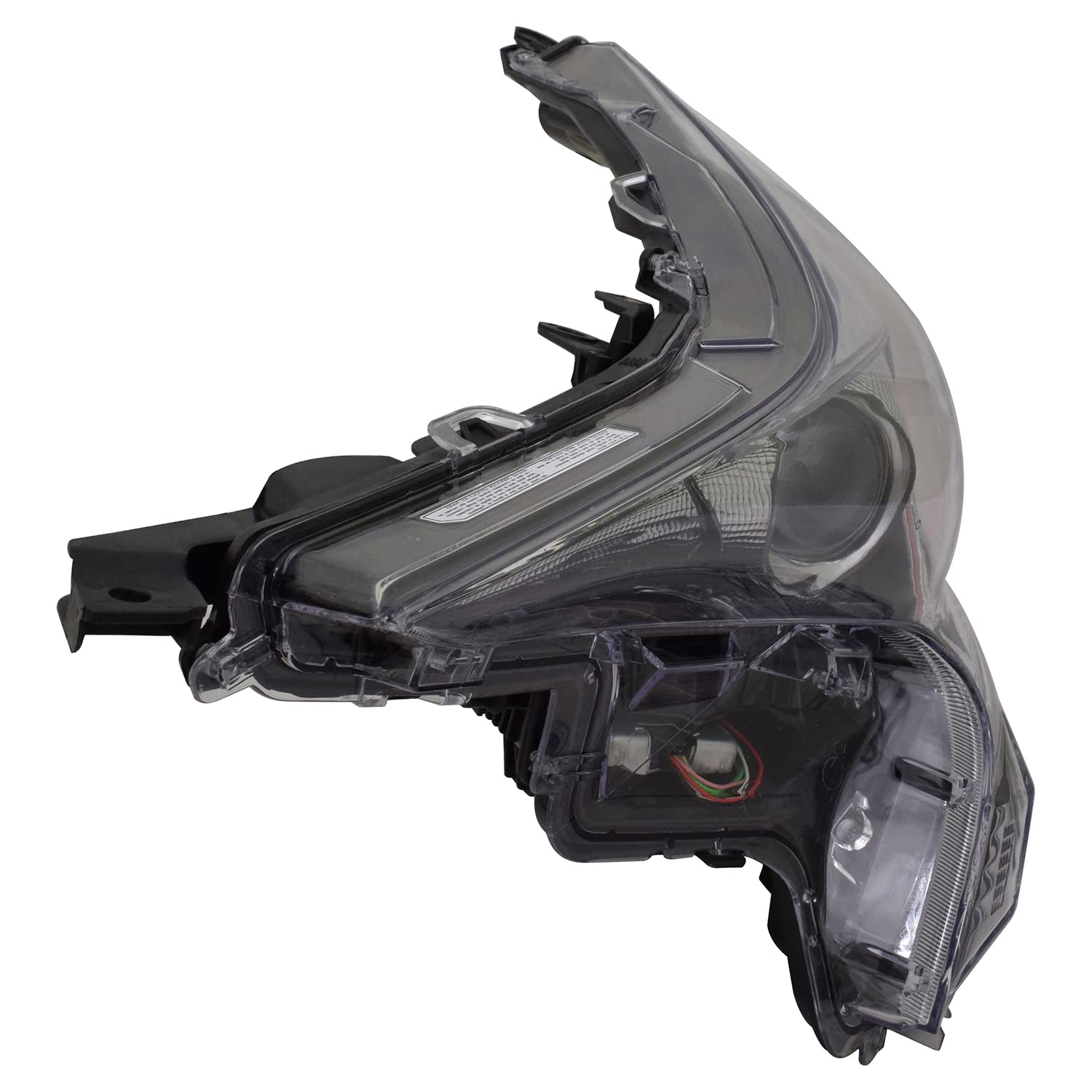Left TYC Headlight Assembly Compatible with 2016-2018 Toyota Prius