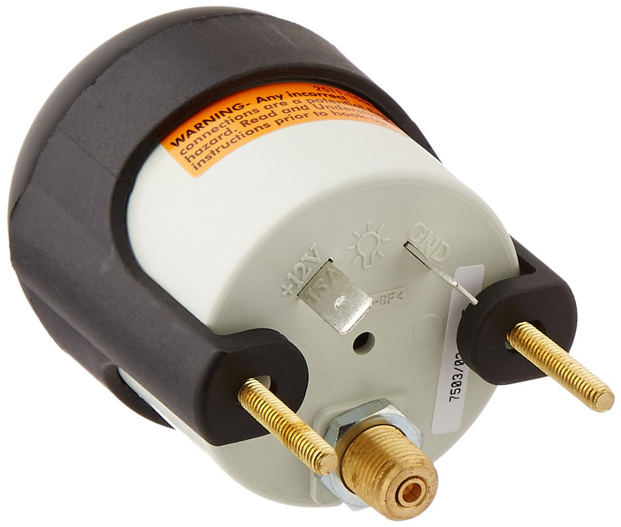 Auto Meter 7503 2-1/16" Phantom II Mechanical Vacuum/Boost Gauge 30 in. Hg/30 PSI