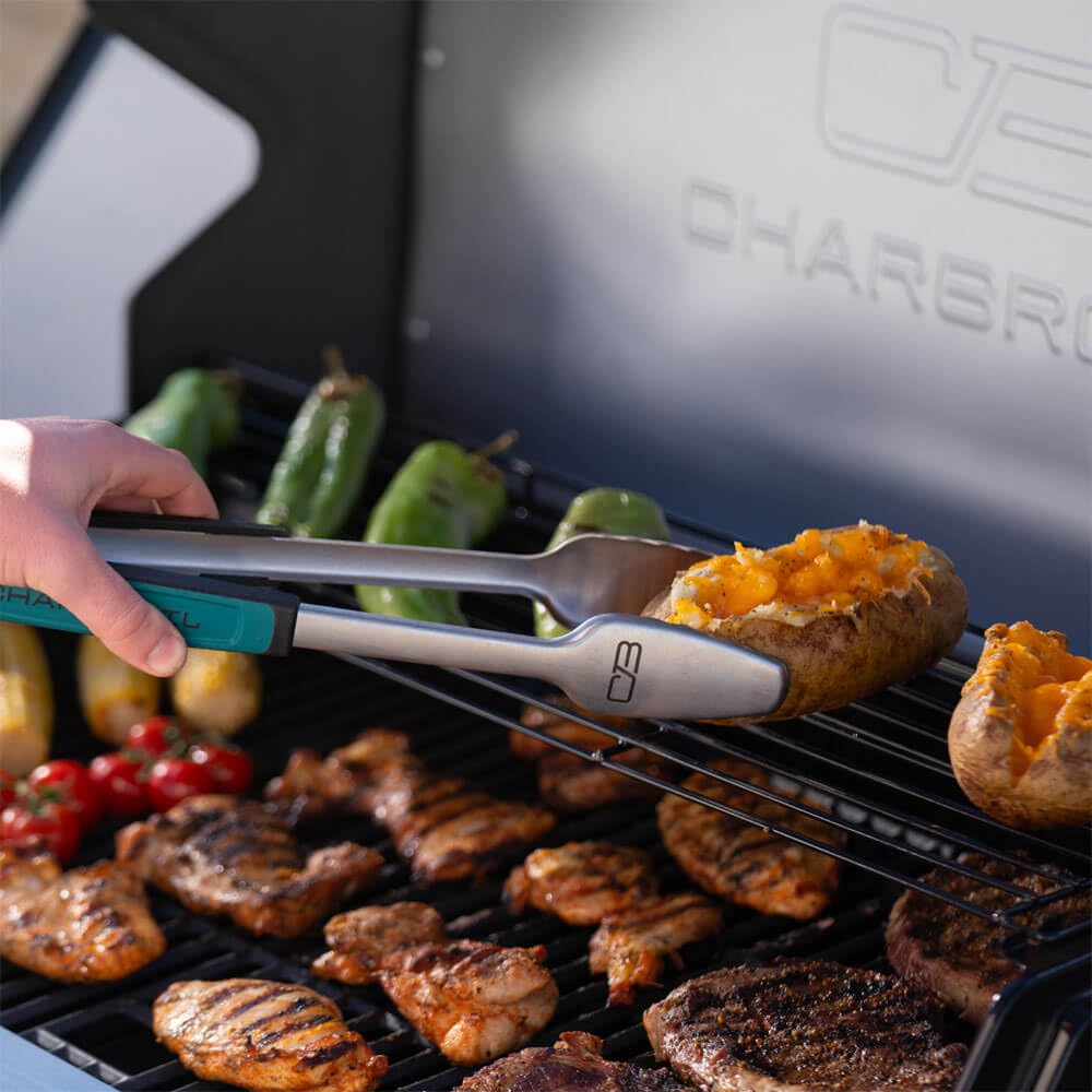 Performance Series Char-Broil 463286125 FlavorMax 6-Burner Gas Grill - Stainless
