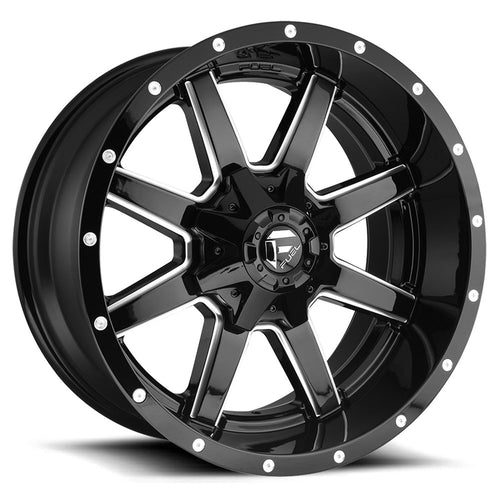 Offroad Fuel D61022001757 Black Wheel (22 x 10. inches /8 x 170 mm, 10 mm Offset)