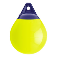A-1 Standard Blue Ropehold Polyform Buoy - Saturn Yellow