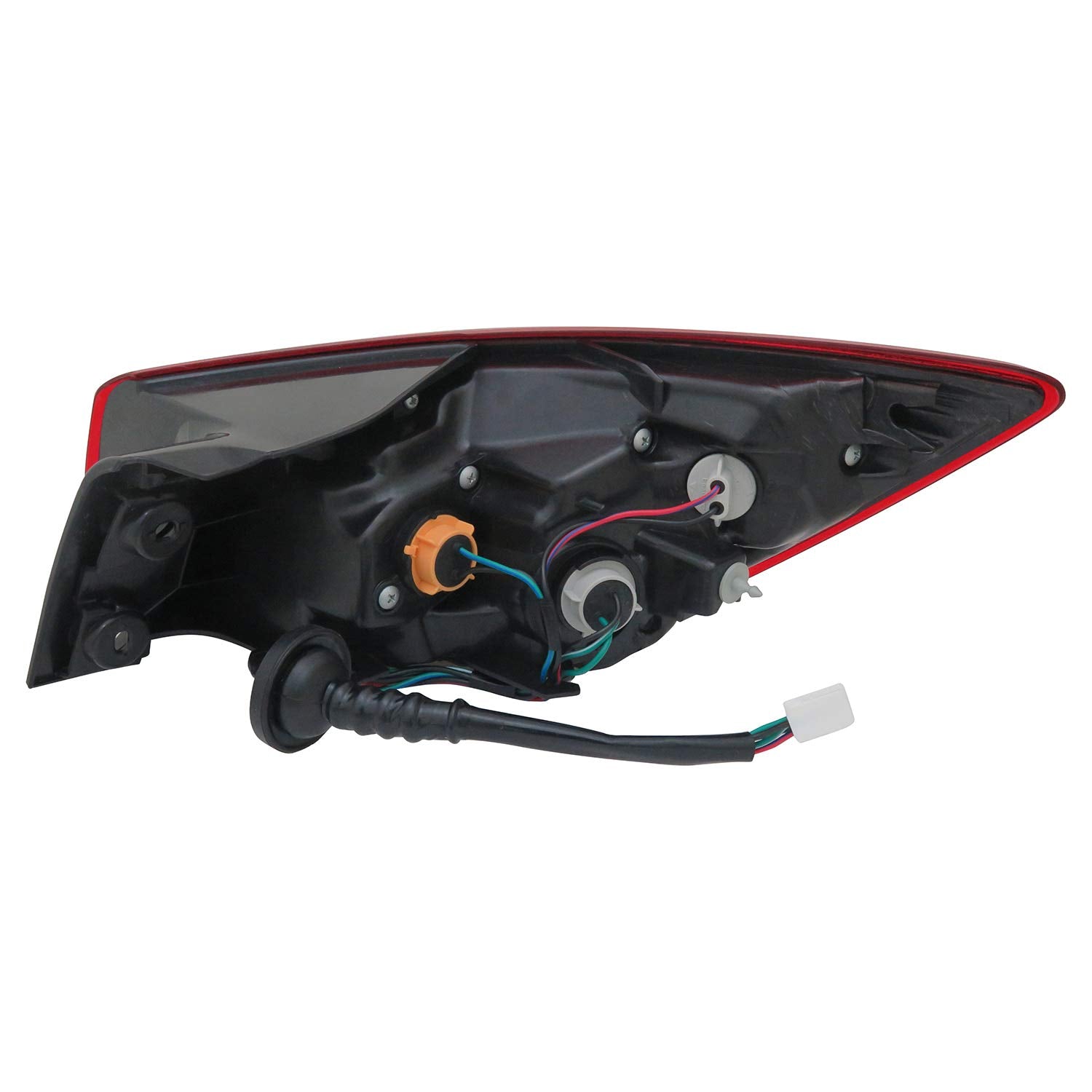 Left TYC Tail Light Assembly Compatible with 2016-2021 Mazda CX-3