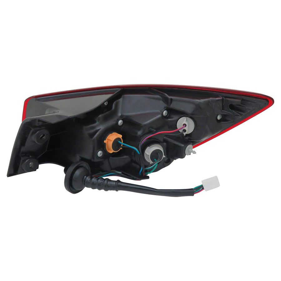 Left TYC Tail Light Assembly Compatible with 2016-2021 Mazda CX-3