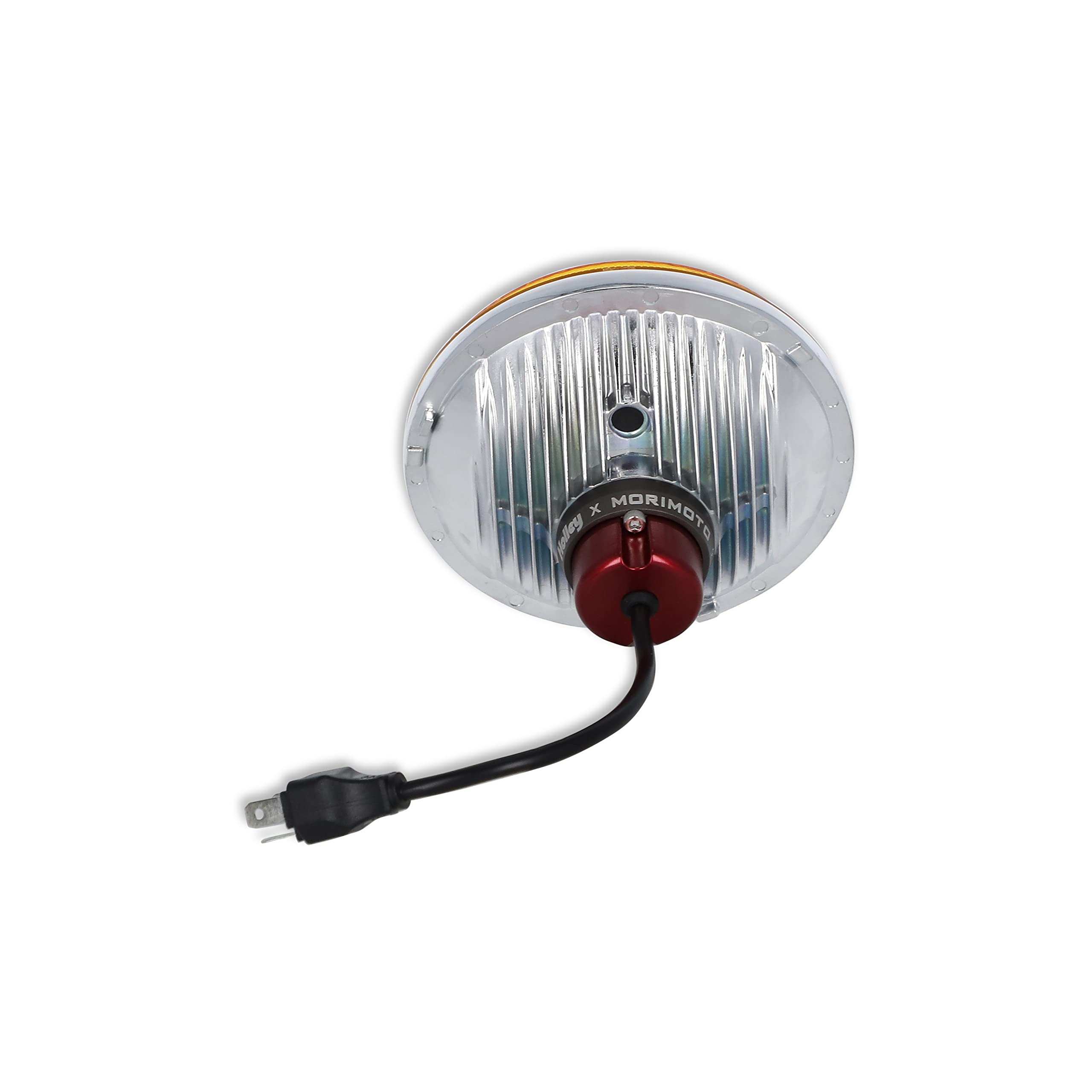 Yellow Lens Holley RetroBright LED Headlight (Utilizes 5700K Bulb)