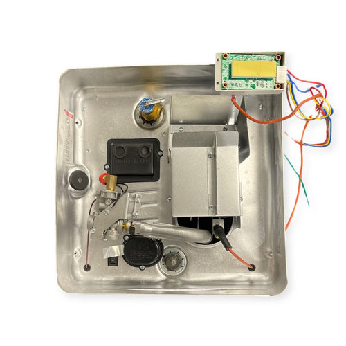 Suburban RV Tank Water Heater SW12DE - 12 gallon Porcelain Lined Steel Tank with Direct Spark Ignition (DSI) and Incoloy Electric Element (5247A)