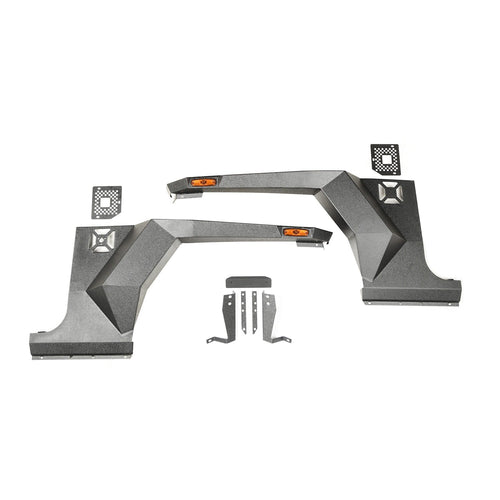 XHD Armor Fender Kit, Rugged Ridge Front, Pair | 11615.01 | Fits 2007-2018 Jeep Wrangler JK/JKU