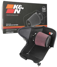 Cold Air Intake System K&N: High-Flow Air-Filter, Increase Performance & Horsepower: Compatible with 2021 HYUNDAI Elantra, 69-5327TC