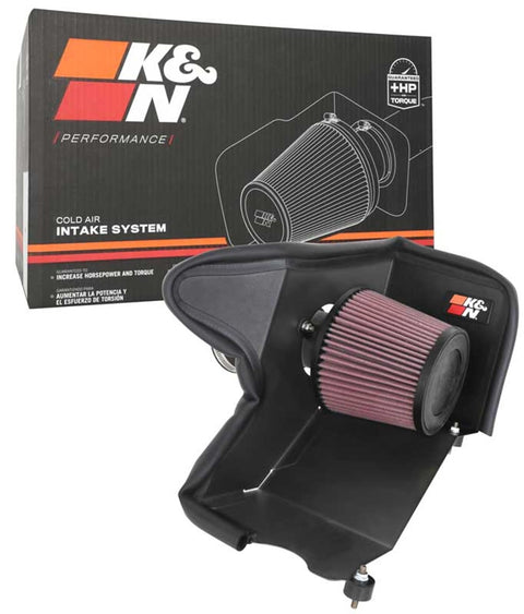 Cold Air Intake System K&N: High-Flow Air-Filter, Increase Performance & Horsepower: Compatible with 2021 HYUNDAI Elantra, 69-5327TC