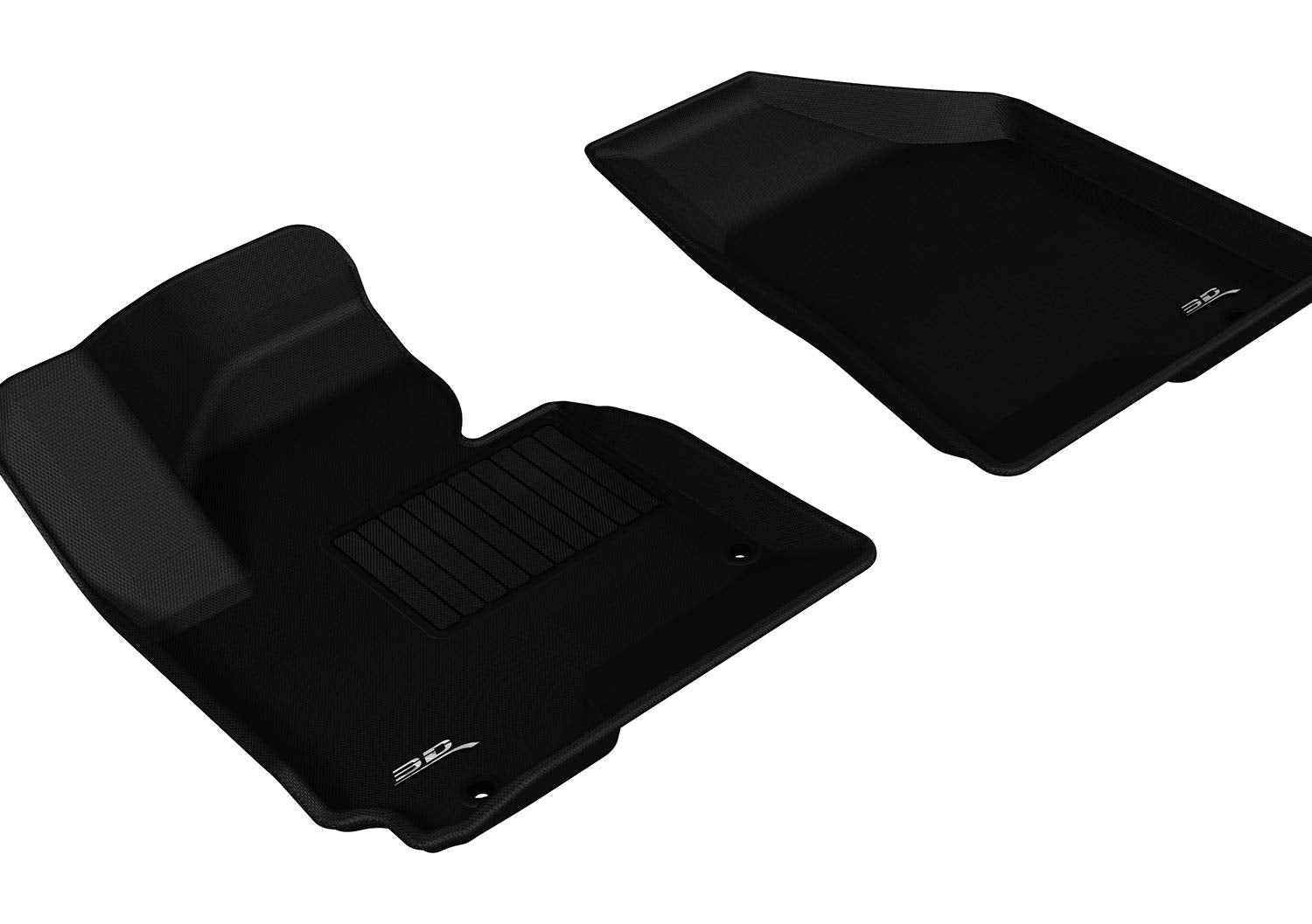 3D MAXpider Kagu Custom Fit Floor Mat (Black) Compatible with Kia/Hyundai Sportage 2011-2013 /Tucson 2010-2013 - R1