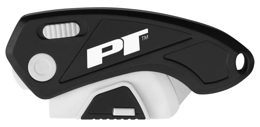 Slim Performance Tool W692 and Lightweight Utility Knife - High Impact ABS, Push-Button Blade Change, and Slide-Release Button for Safety