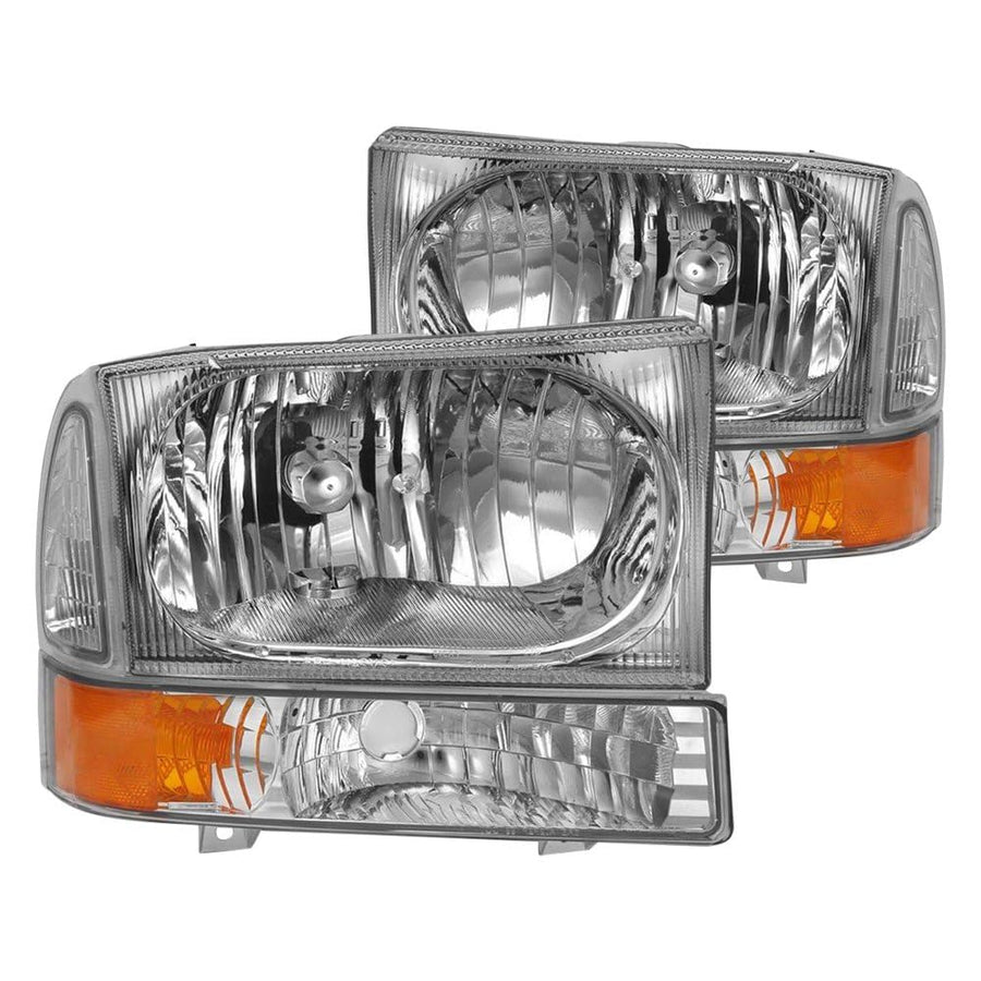 111458 Anzo, Usa Projector Headlamps Fits Ford E-450 Super Duty