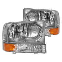 111458 Anzo, Usa Projector Headlamps Fits Ford E-450 Super Duty