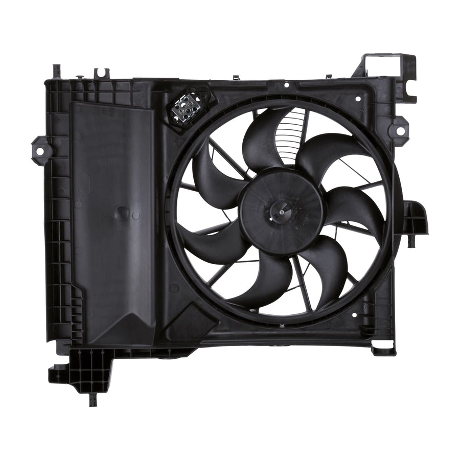 Cooling Fan Assembly TYC 610830 Compatible with 2004-2009 Dodge Durango, Black