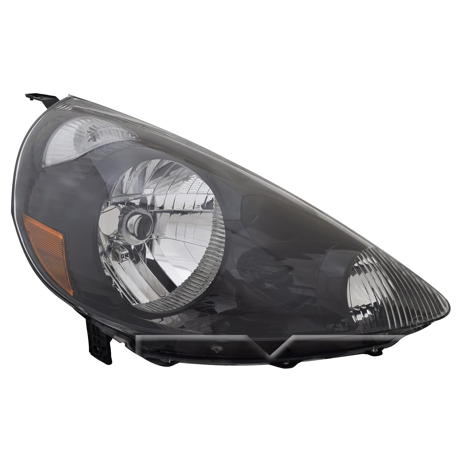 Right TYC Headlight Assembly Compatible with 2007-2008 Honda FIT
