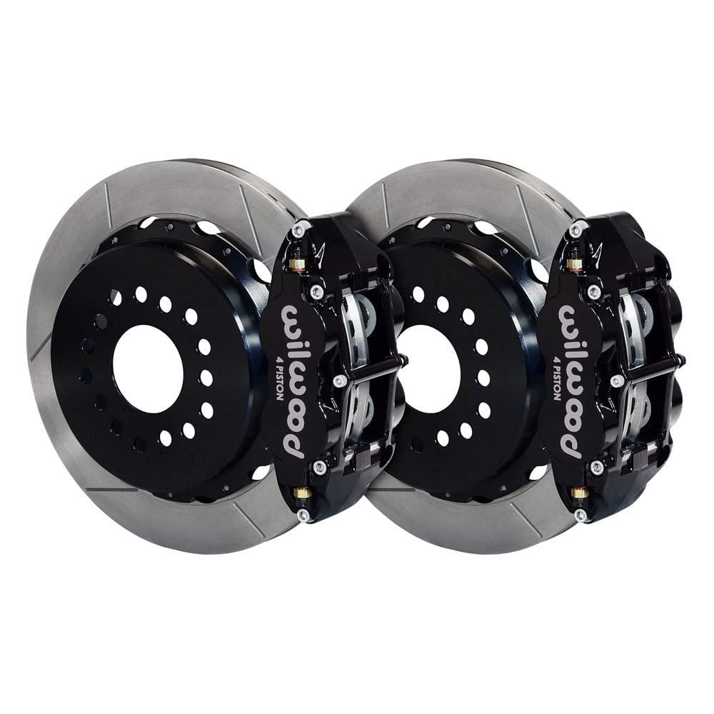 Rear P-Brk Kit, FNSL4R, 14.00", Drilled, Polished