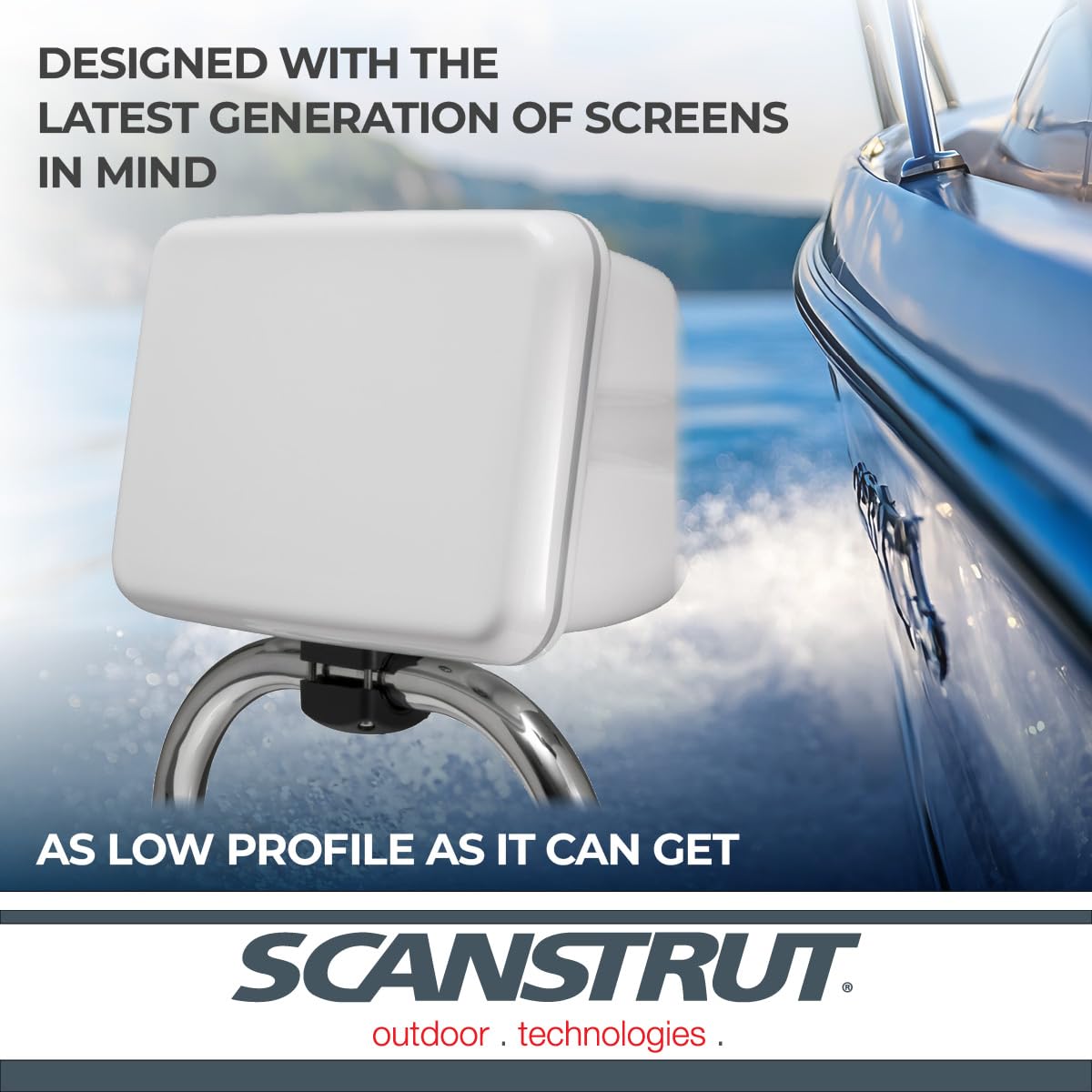 ScanPod Rail Pod SPR-8-RM for displays up to 9"