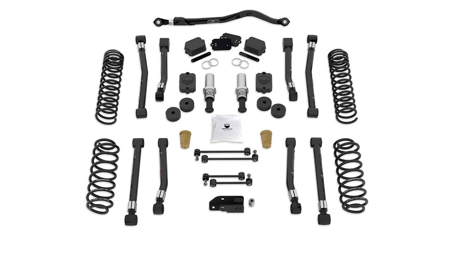 2-Door TeraFlex JL: 2.5” Alpine RT2 Short Arm Suspension System – No Shock Absorbers