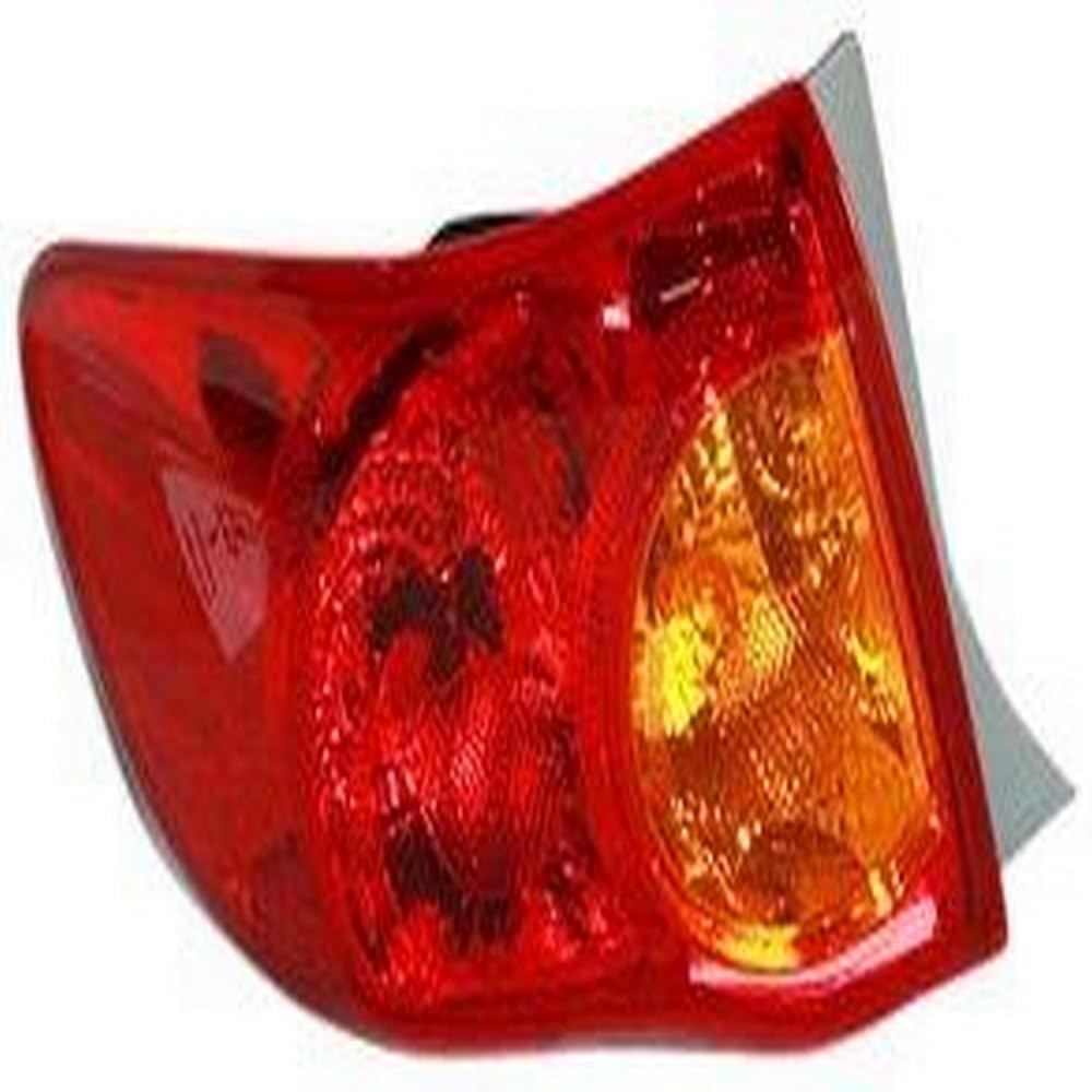 Left TYC Tail Light Assembly Compatible with 2009-2010 Toyota Corolla