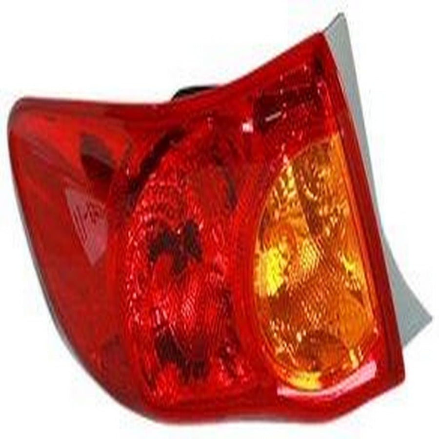 Left TYC Tail Light Assembly Compatible with 2009-2010 Toyota Corolla
