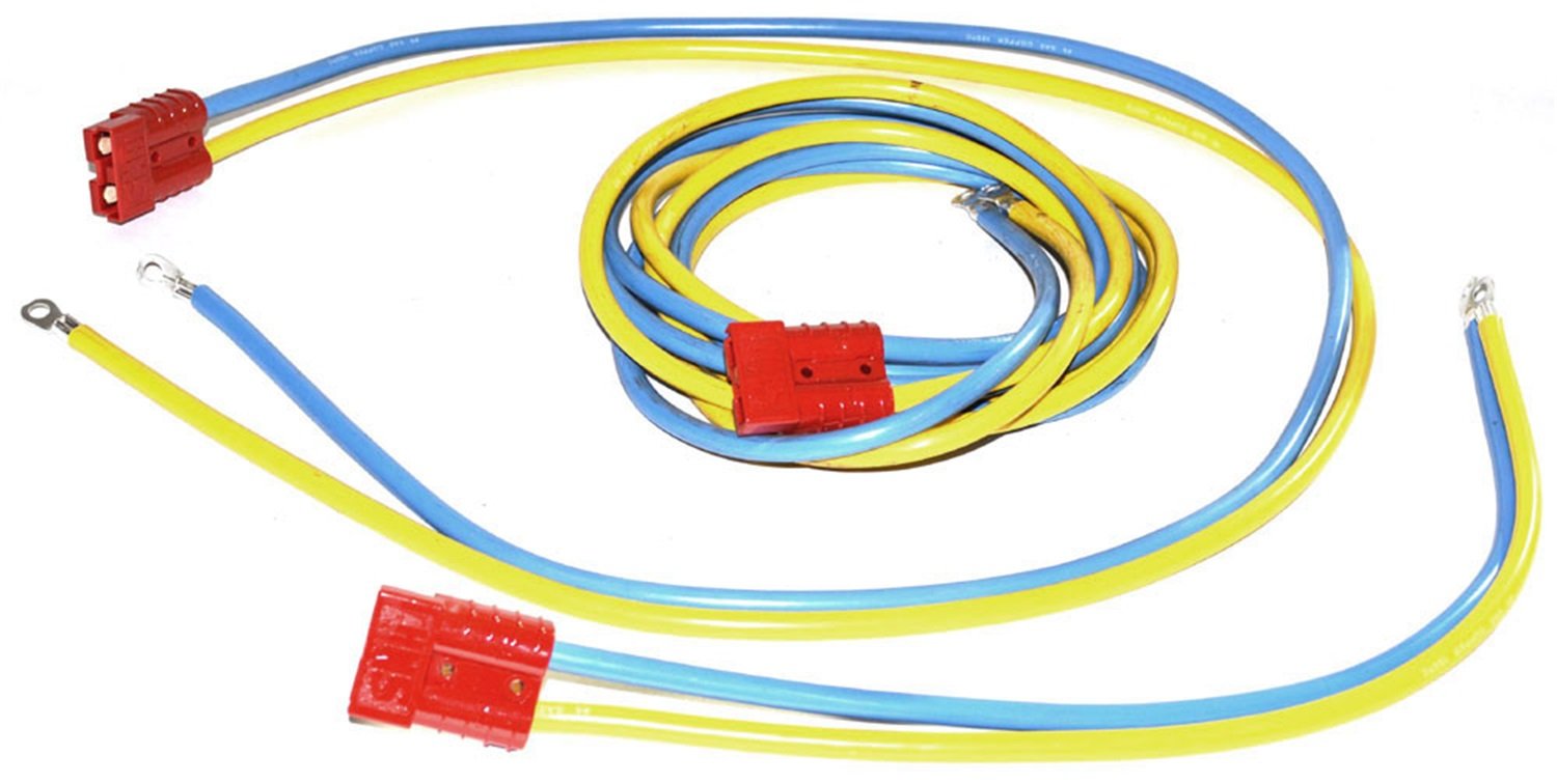 Multi-Mount WARN 70918 Accessory: Battery Lead Power Cable for Powersports Winches with Quick Connect System Plug, 96" Length , Black