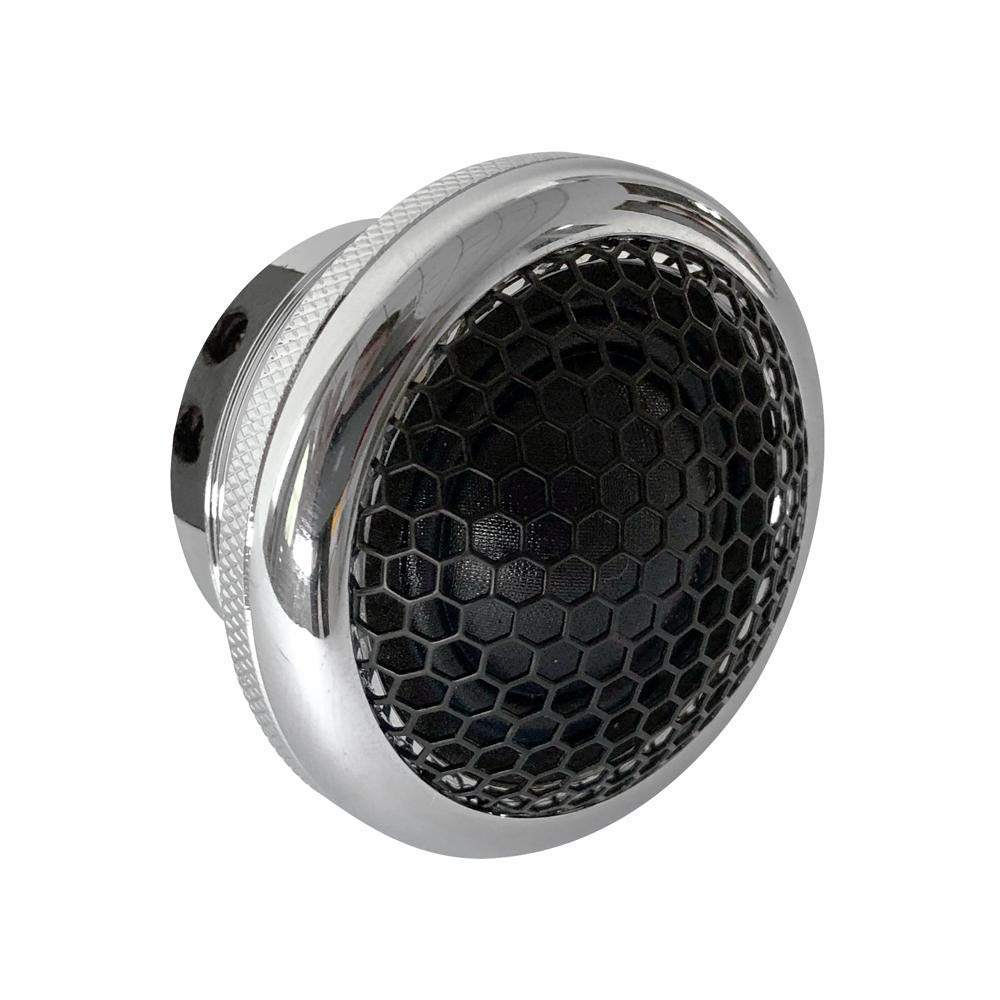 Pair of Massive Audio 100W RMS 4 Ohm 25mm Silk Dome Chrome Tweeters