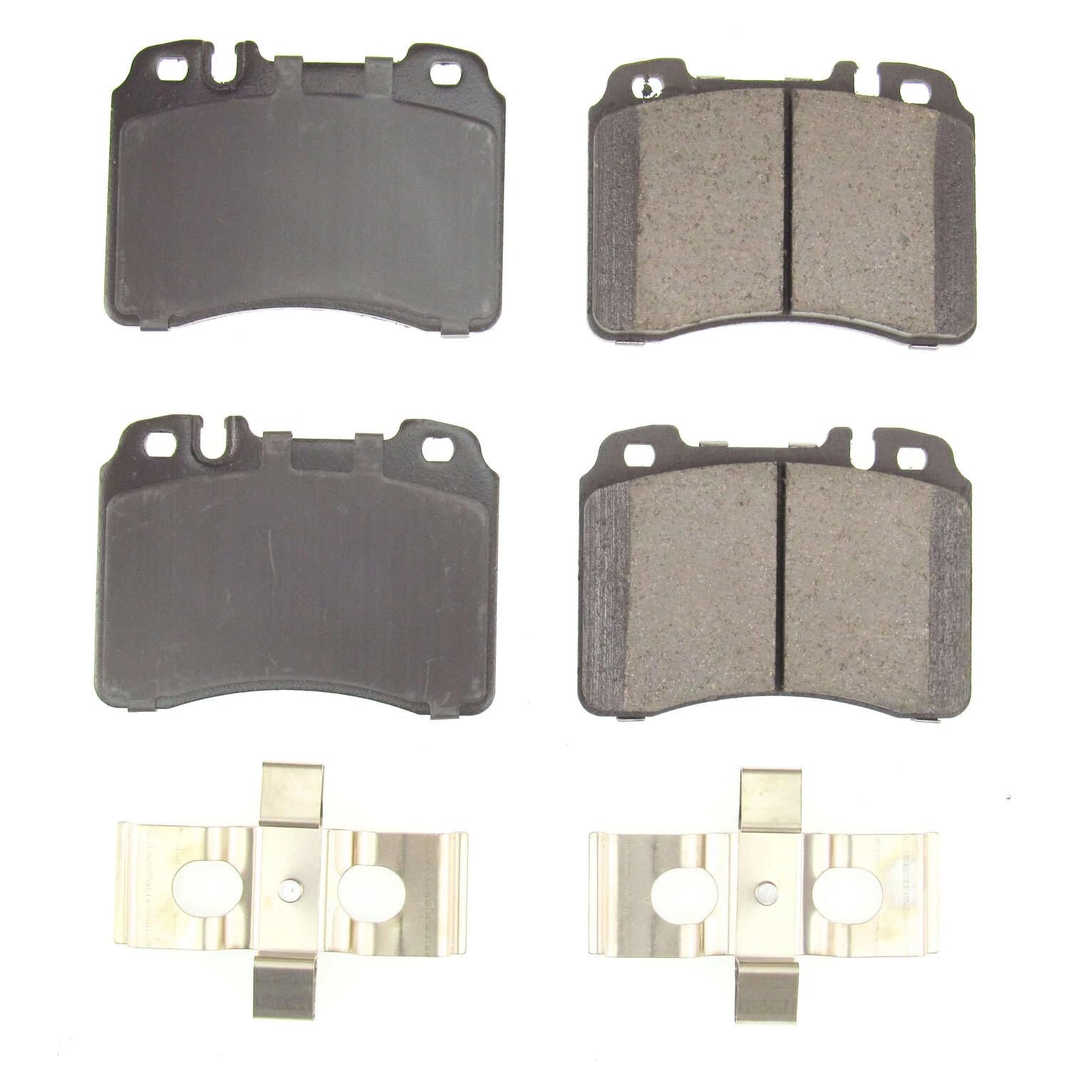 Power Stop Front Brake Kit For E320 Mercedes-Benz 1994-95 |E420 1994-95 |SL320 1994-97 |SL500 1994-98 - Ceramic Brake Pads With Installation Hardware, 17-561