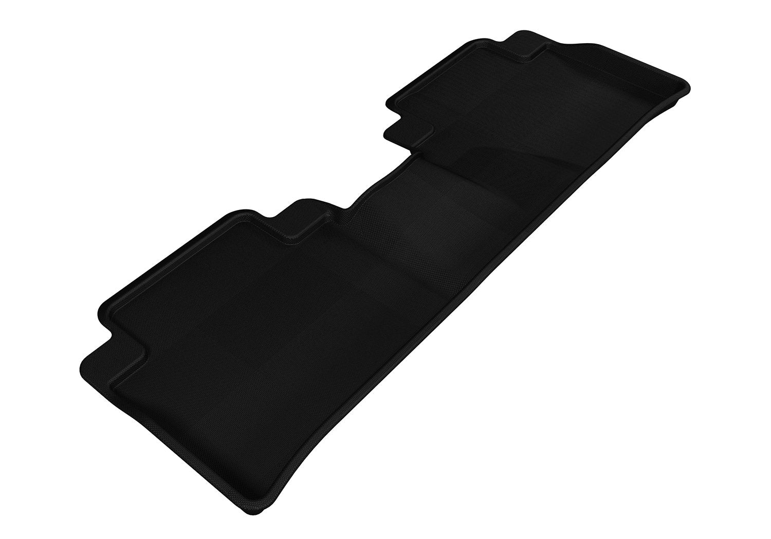 3D MAXpider Second Row L1AC00521509 Custom Fit All-Weather Floor Mat for Select Acura RDX Models - Kagu Rubber (Black)